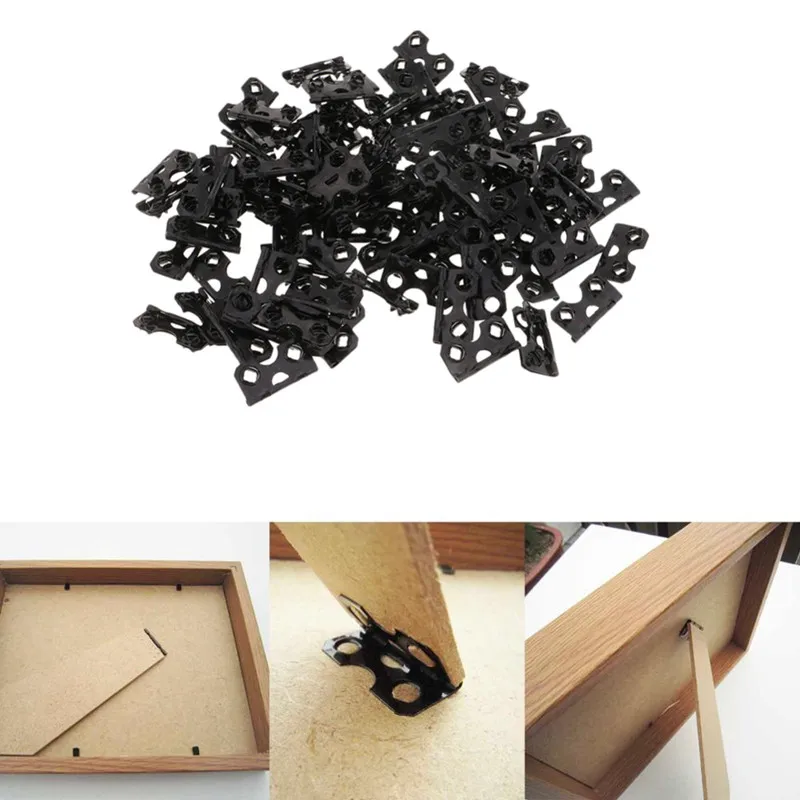 Bamboo Photo Frame - 100 buah DIY perlengkapan bingkai lipat