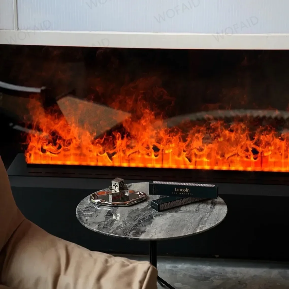 Perapian Listrik LED 3D yang D - Home Decor Free App ulasan dan harga
