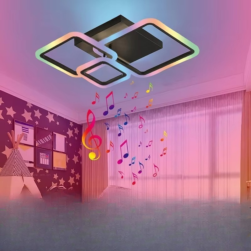 Lampu Plafon Bluetooth Pintar  - Home Decor Free App ulasan dan harga