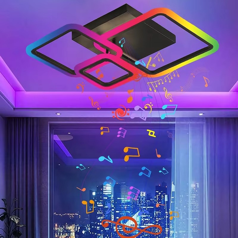 Lampu Plafon Bluetooth Pintar  - Home Decor Free App ulasan dan harga